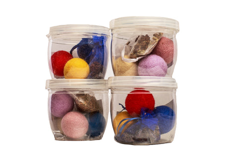 Woolly Whiskers Cat Balls
