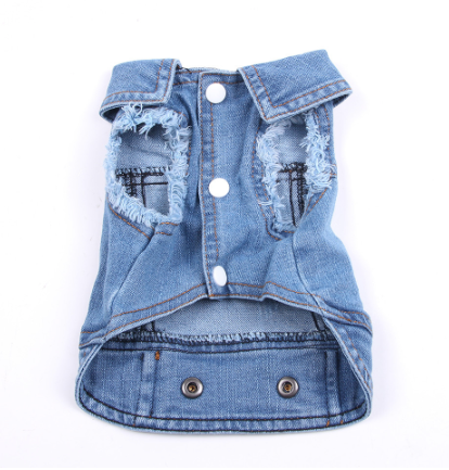 Retro Denim Vest