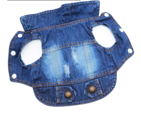 Retro Denim Vest