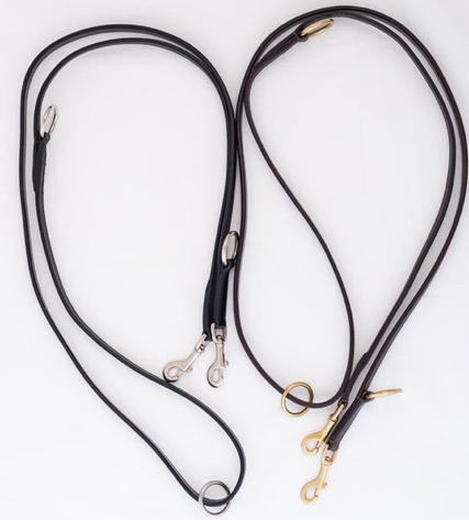 Adjustable Leather Lead