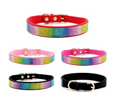 Crystal  Rainbow Collar