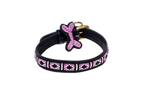 Rafiki Pink Slim Collar