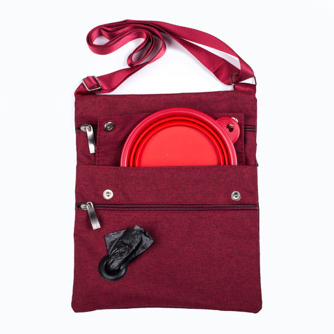 Canvas Dog Walking Bag