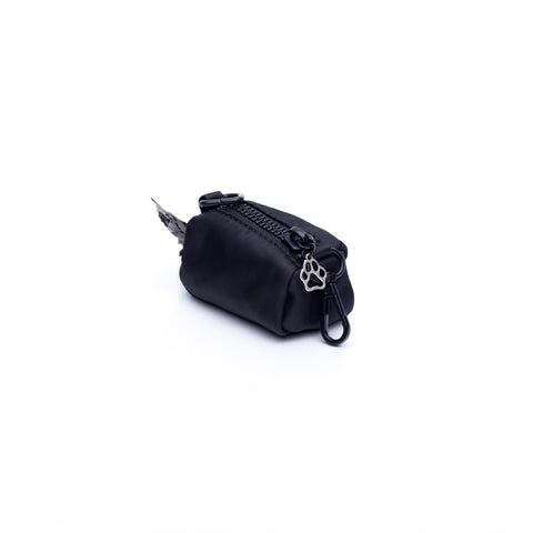 Black Zipper Poop Pouch