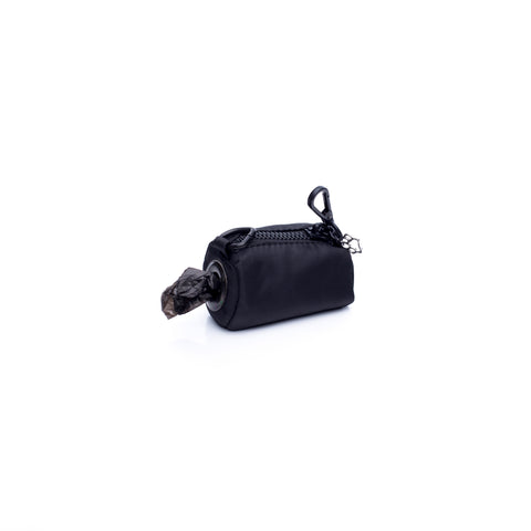 Black Zipper Poop Pouch