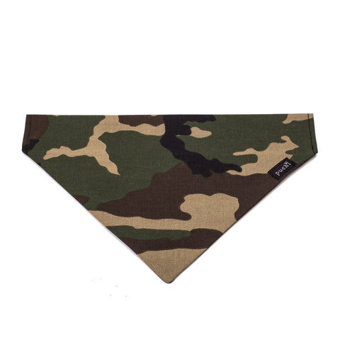 Slip On Camo Dog Bandana