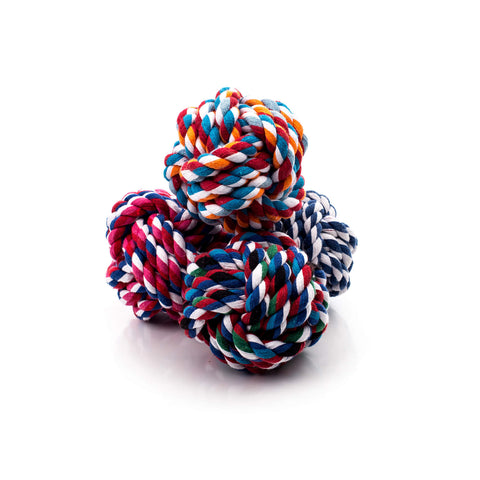 Cotton Balls - Dog chew toy balls