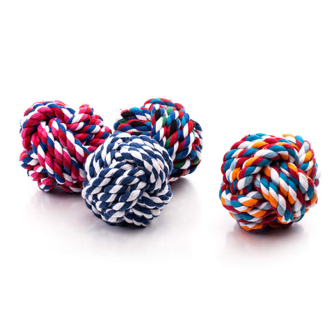 Cotton Balls - Dog chew toy balls