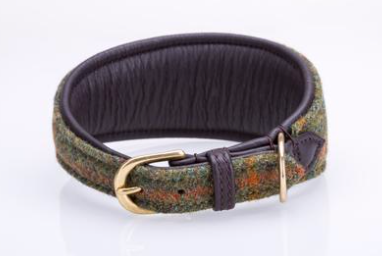 English Tweed Greyhound Collar