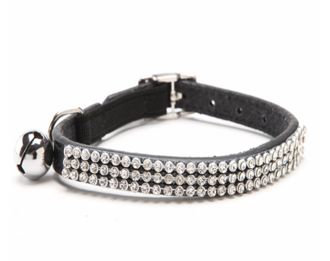 Diamante Cat Collar