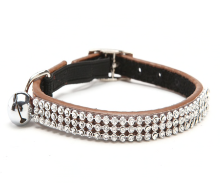 Diamante Cat Collar