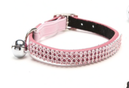 Diamante Cat Collar