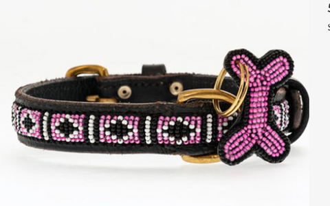 Rafiki Pink Slim Collar