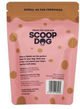 Scoop Dog Choccy Splats