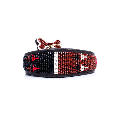 Pokot Black Greyhound Collar