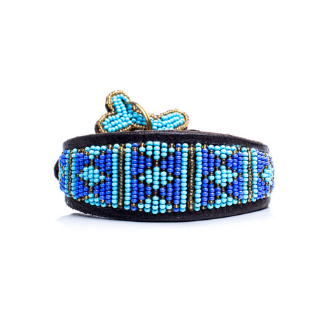 Rafiki Blue Greyhound Collar
