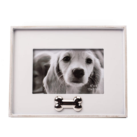 Bone Frame, Picture frame for pet pictures. 15x10cm