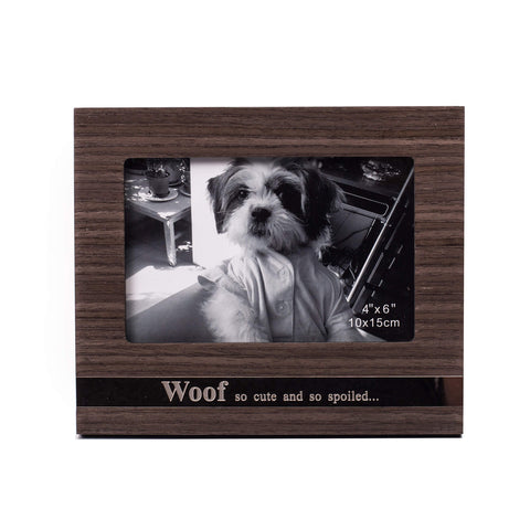 Woof Frame, picture frame for Dog photos 10x15cm