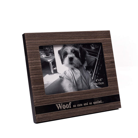 Woof frame, picture fram for Dog photos 10x15cm side picture