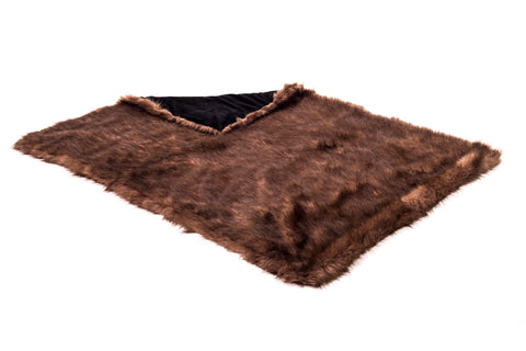 Luxury Faux Fur Throw for Cats